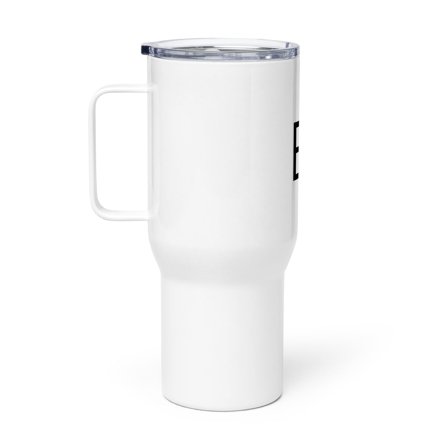 EAI Travel mug with a handle