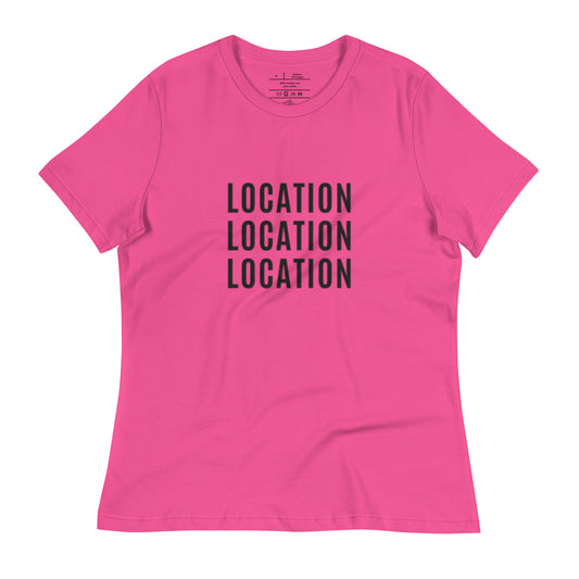 Location Women's Relaxed Tee
