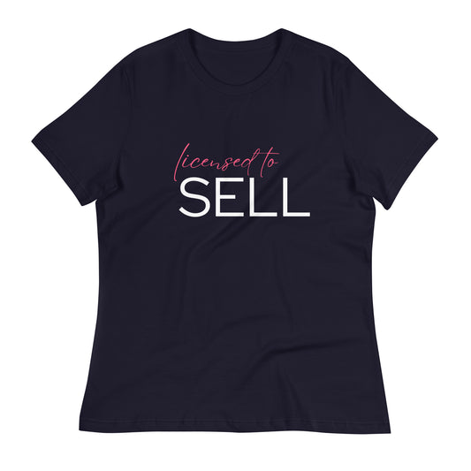 Licensed to Sell Women's Relaxed Tee